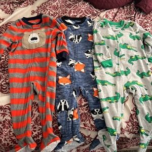 Never worn pajama onesies
